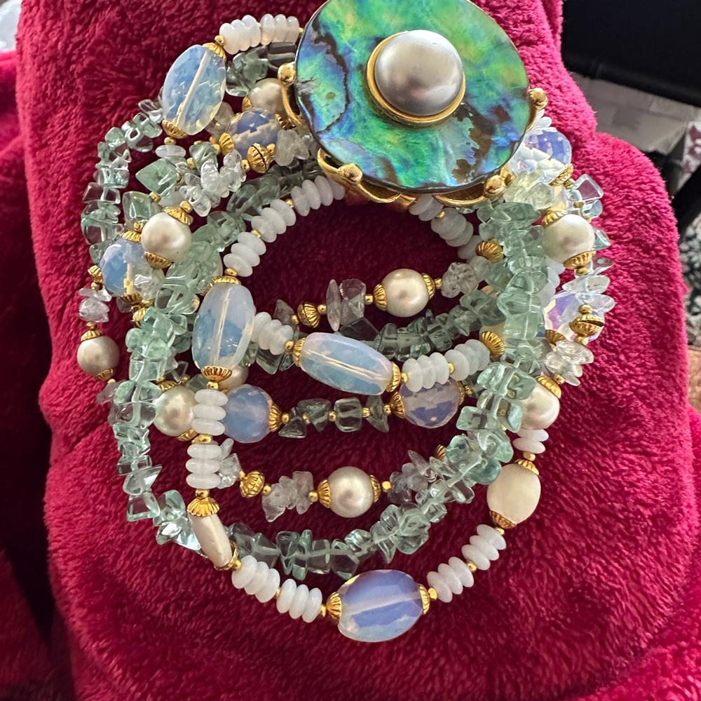 Stunning and perfect - , Jose and Maria Barerra multi stone bracelet